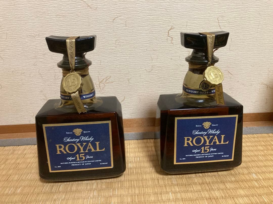  15年ウイスキー 2本セット
