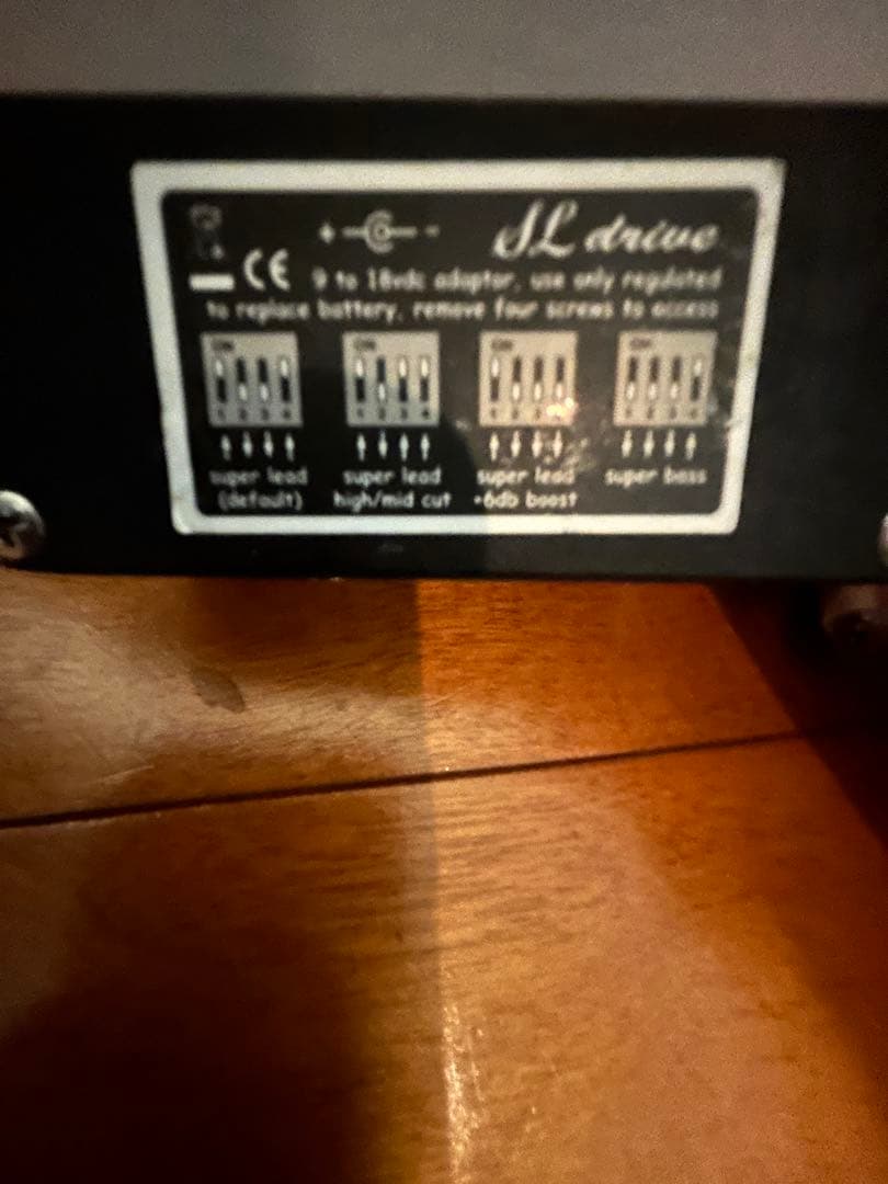 Xotic SL drive ギターエフェクター xotic SL drive