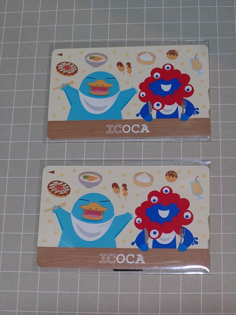 万博記念 ICOCA 大阪万博 関西万博 ミャクミャク イコちゃん
