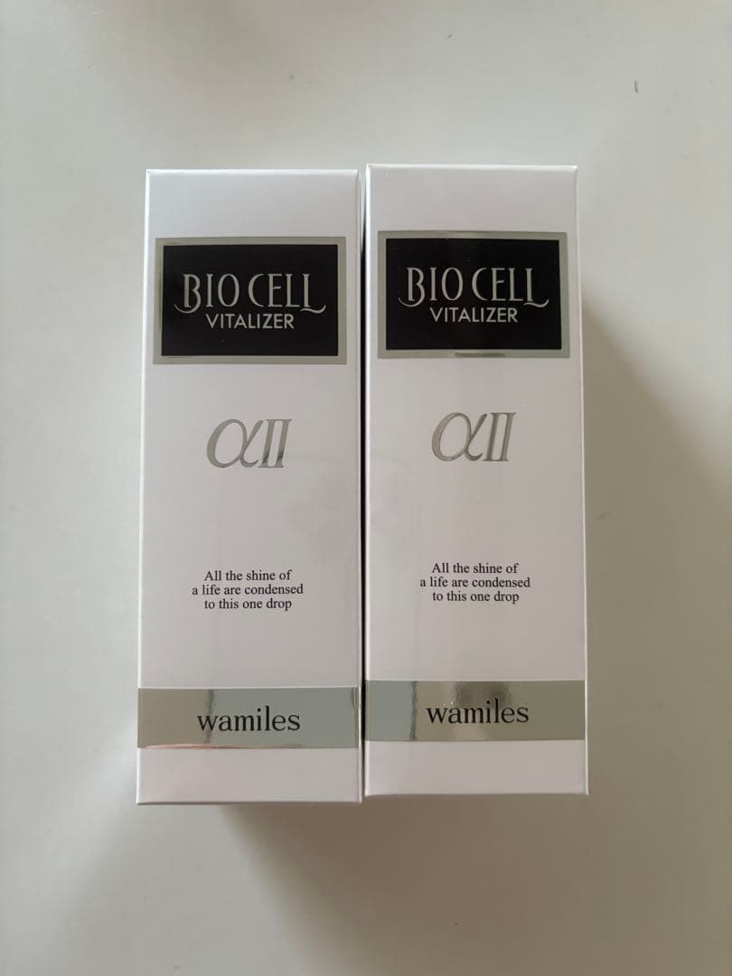 ワミレスビオセルバイタライザーαII 38㎖×2