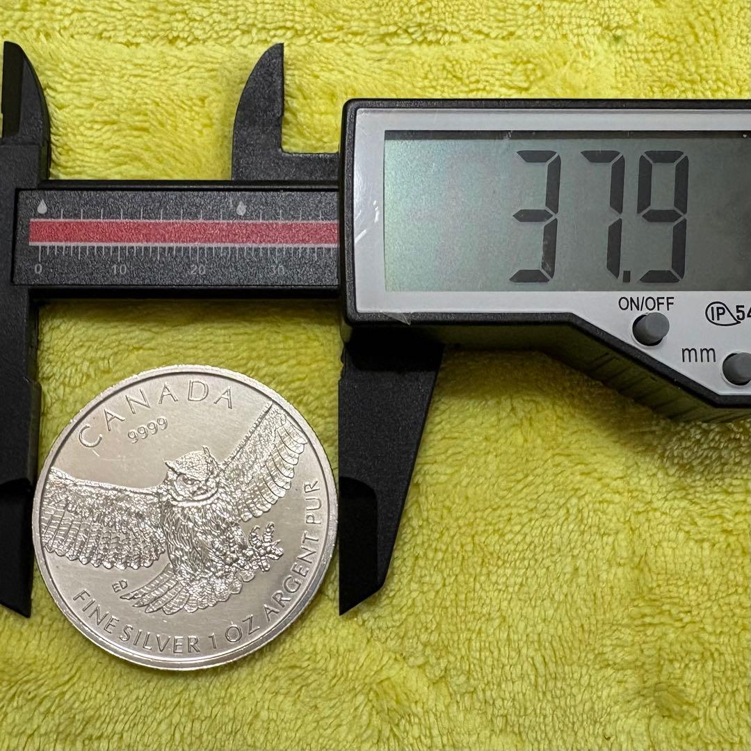 カナダ 2015年 1オンス 銀貨 5ドル