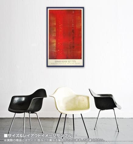 Abstract painting（ゲルハルト リヒター）アートポスター