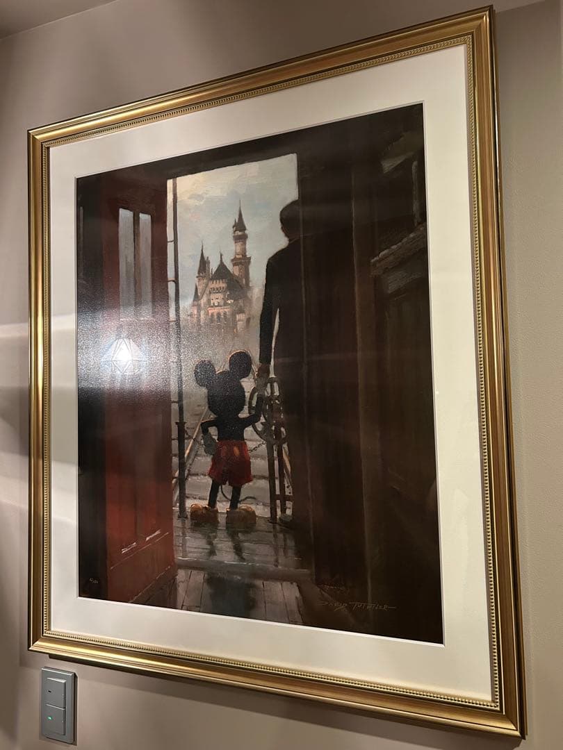 s*n様 【希少・真作】ミッキー＆ウォルト・ディズニー　ディズニー公認アート