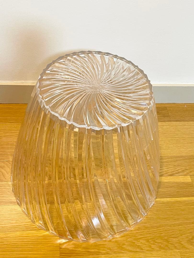 カルテル Kartell スパークル テーブル L クリアカラー 1部難あり