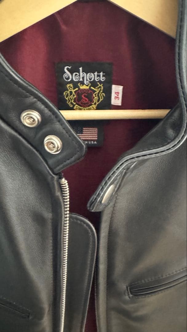 Schott 641XX シングルライダース　34 ショット