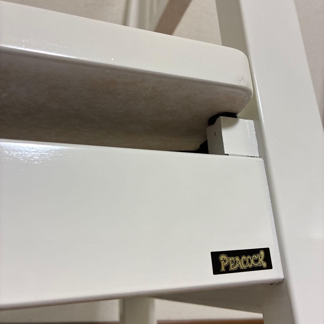 【白特注色中古美品】背付ピアノ椅子(全国送料込み)トムソン椅子