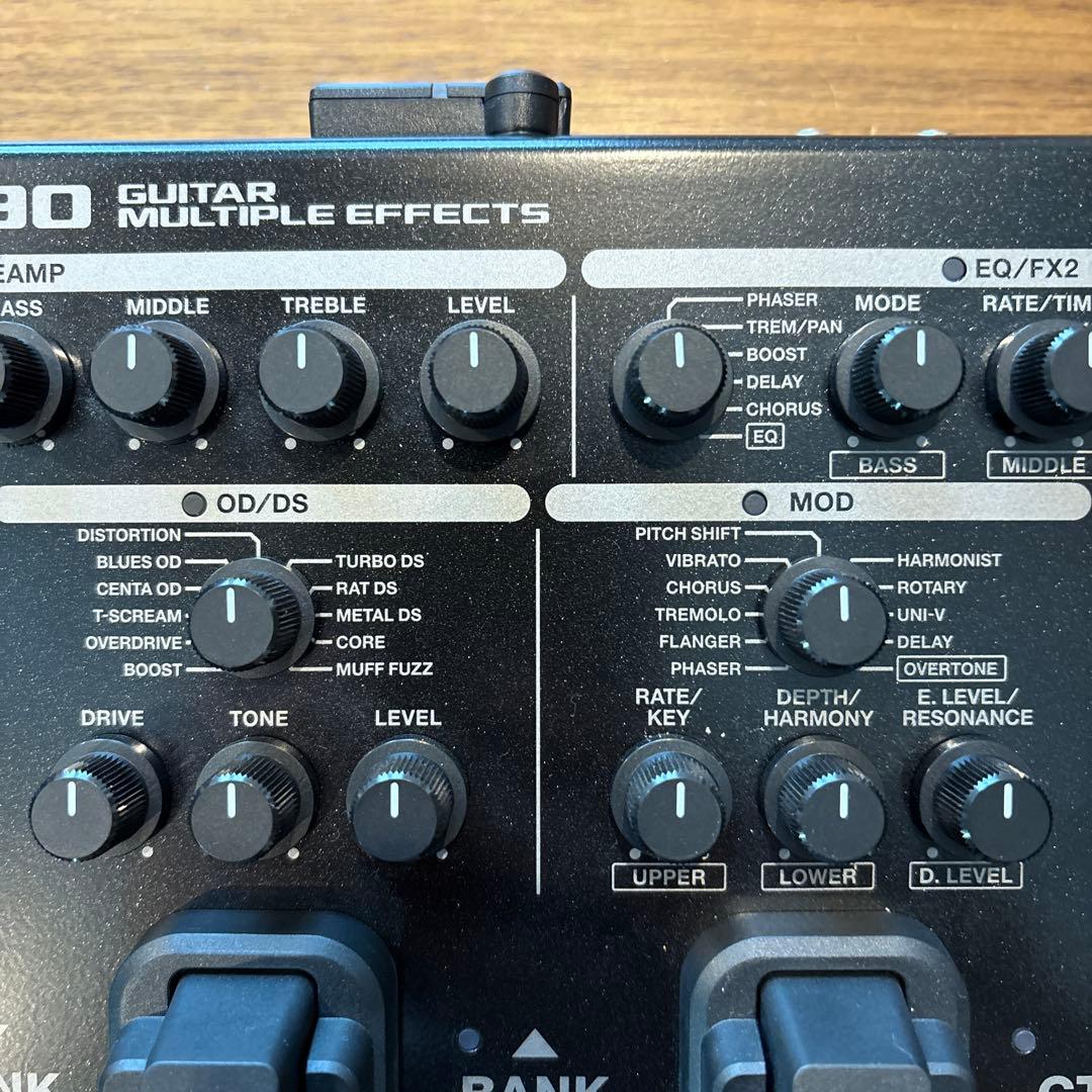 【美品】BOSS ME-90 マルチエフェクター3点セット 純正アダプター付