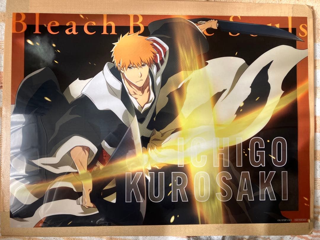 BLEACH Brave Souls ブレソルオリジナル A3ポスター 黒崎一護