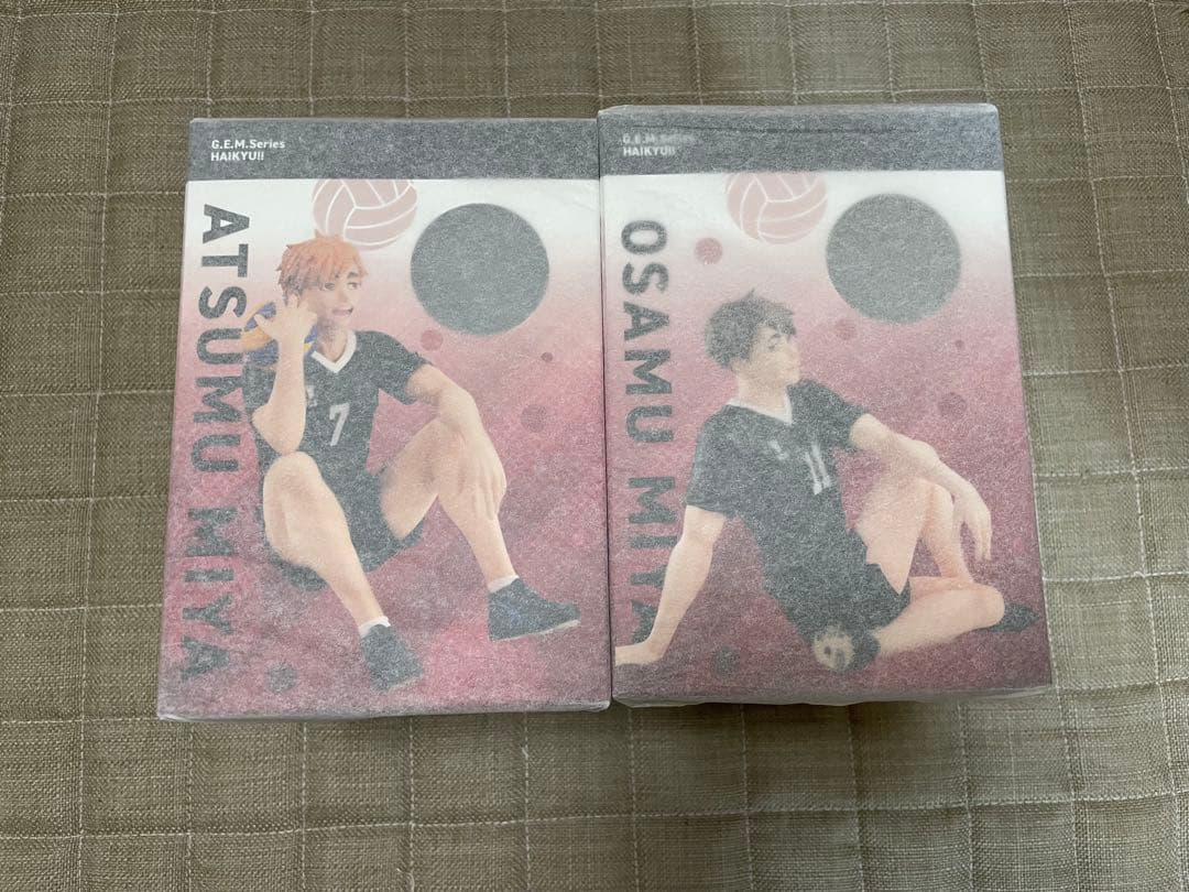 G.E.M.シリーズ　ハイキュー‼︎てのひらフィギュア2体セット　宮侑、宮治