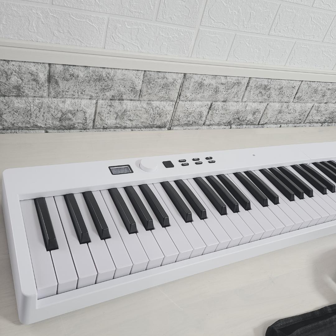 CARINA ZE0088 折りたたみ式 電子ピアノ 88鍵 ホワイト