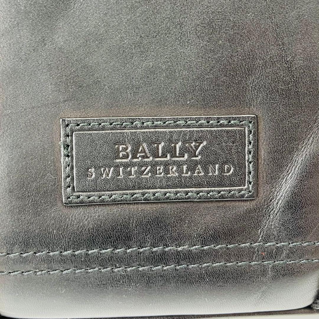 状態完備✨ BALLY メンズビジネスバッグ ブリーフケース ブラック レザー