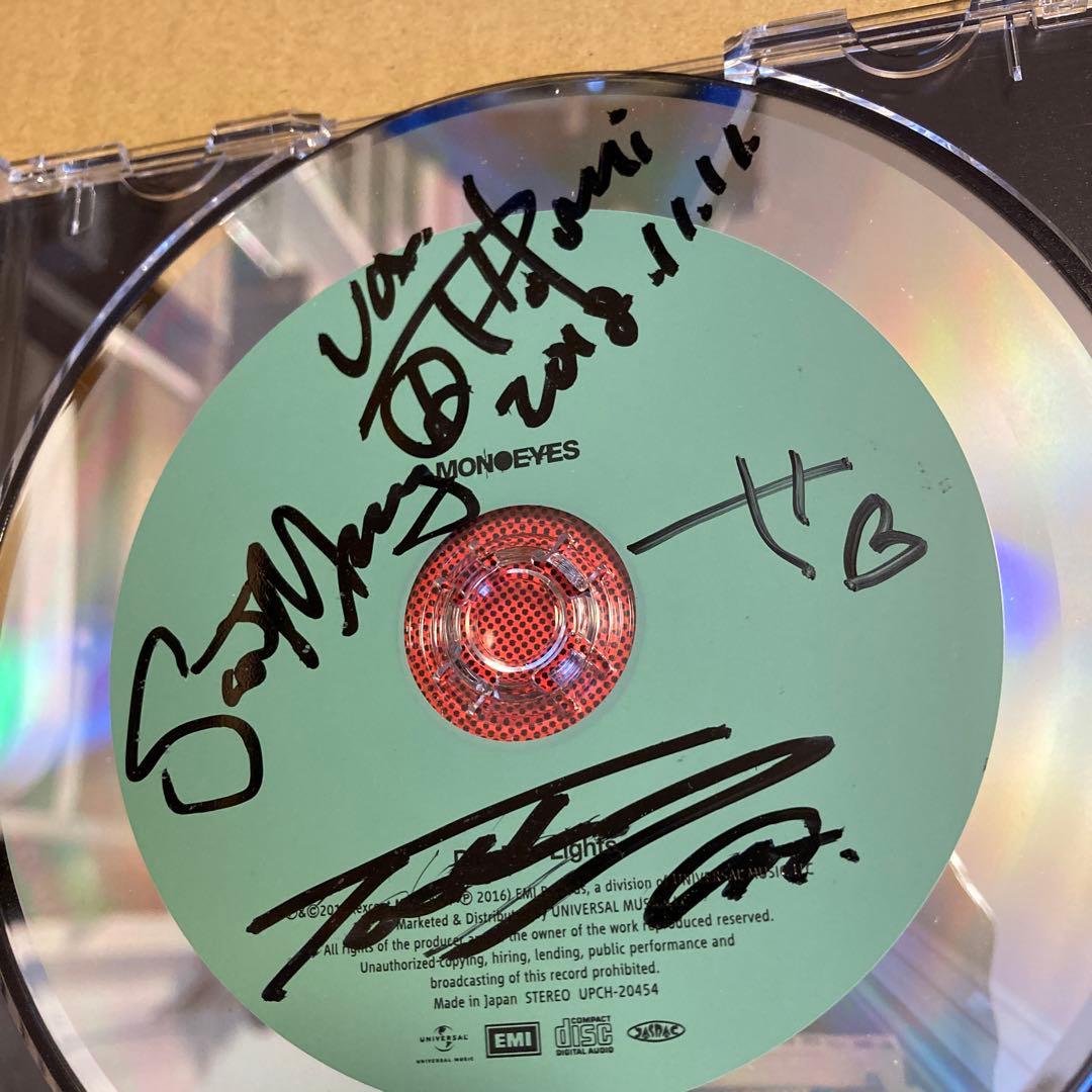 MONOEYES モノアイズ　直筆サイン入り CD