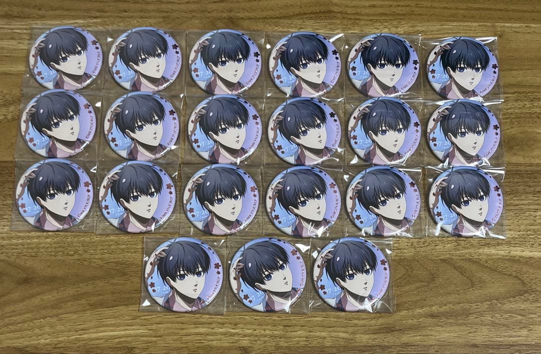 ブルーロック　SAKURA 缶バッジ　潔世一