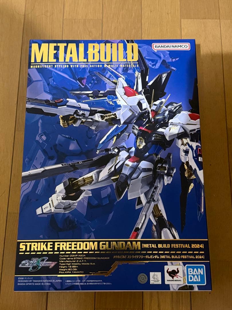 開封済み　メタルビルド　ストライクフリーダムガンダム　2024
