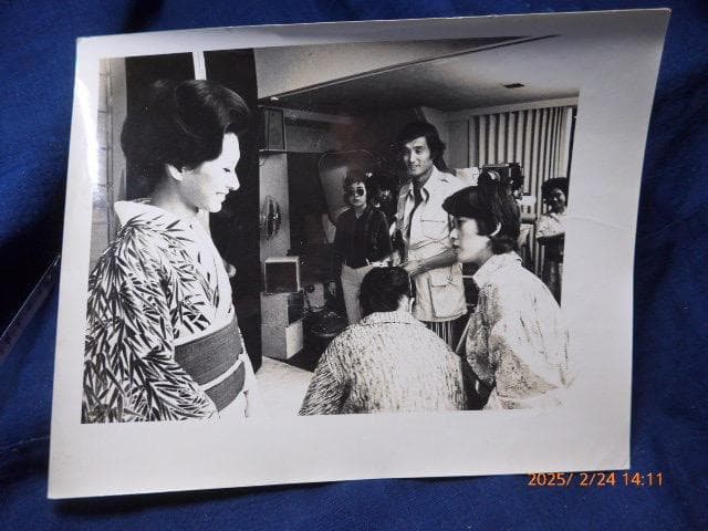 立木義彦の撮影風景です。作者不詳