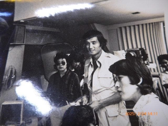 立木義彦の撮影風景です。作者不詳