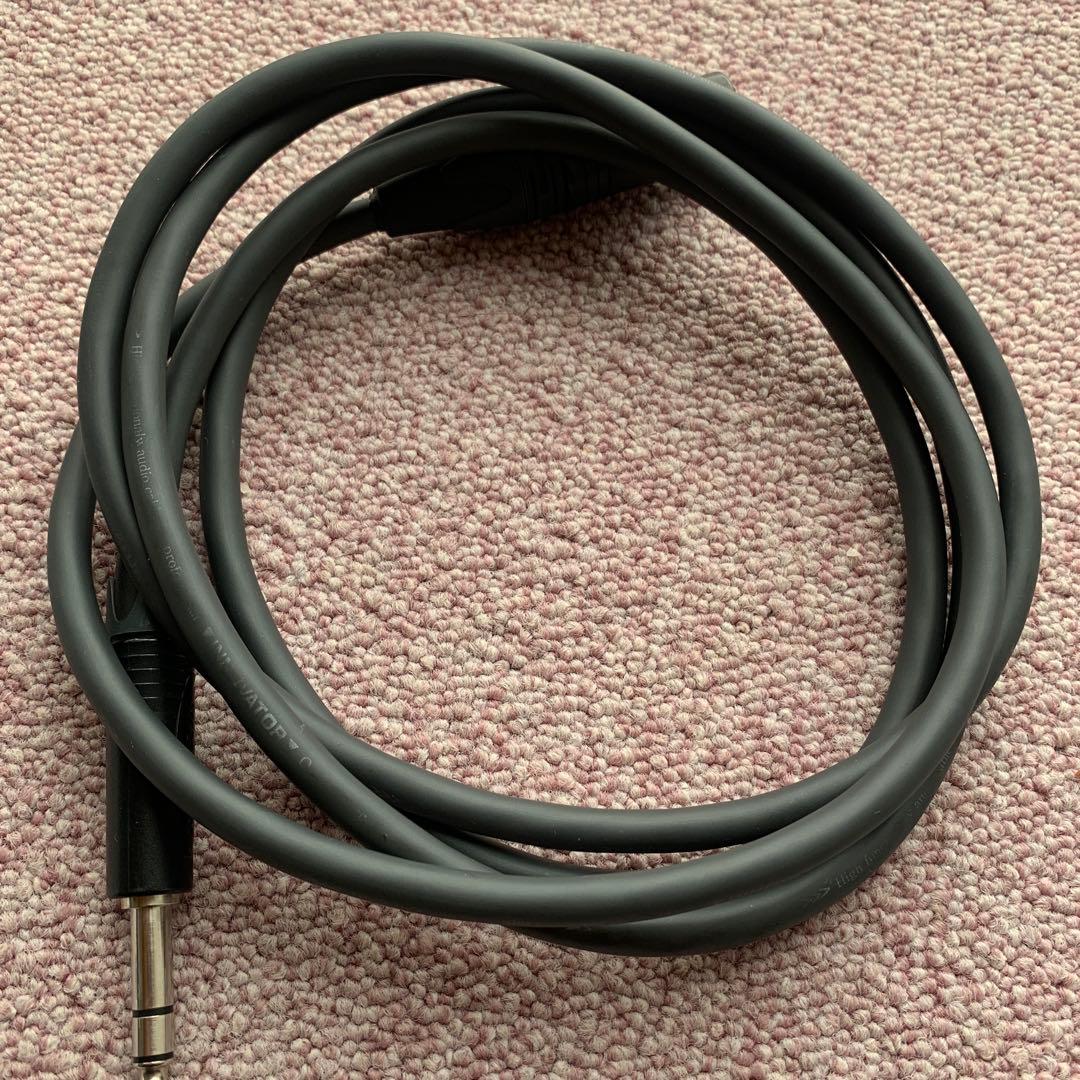 オヤイデ　TRS-XLRメスケーブル　XLRオス-XLRメス　6本セット