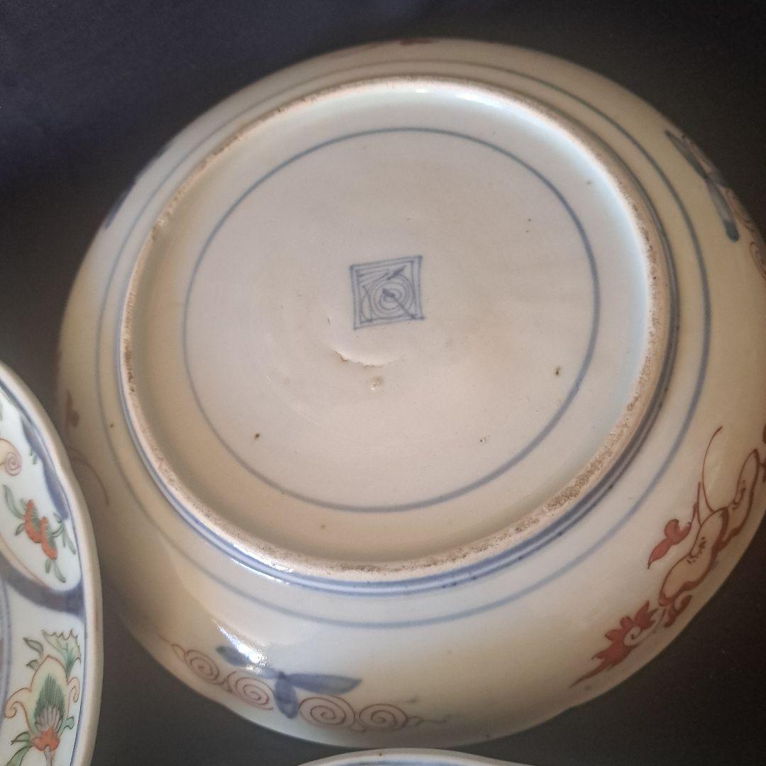 「high level 渦福(うずふく)の満足感！ 」古伊万里皿 3客セット 骨