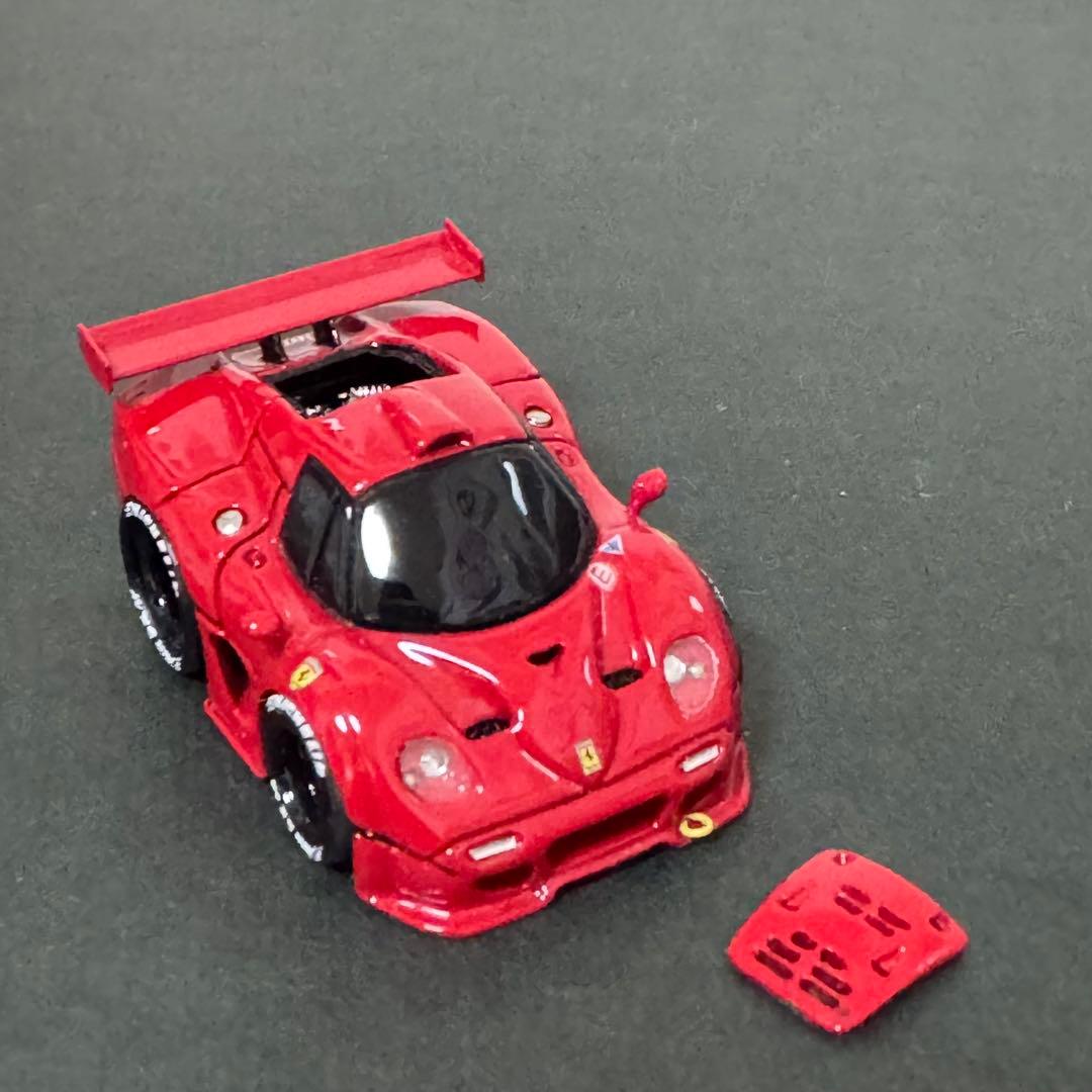 フェラーリ F50 エンジン蓋ありmini1000Qさん カスタムチョロQ完成品