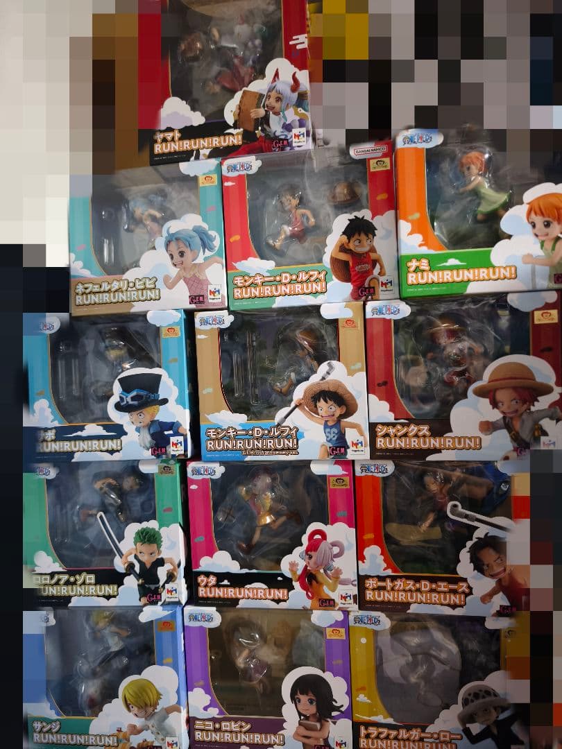 ワンピース　フィギュア　G.E.M.シリーズ RUN!RUN!RUN!　全種類