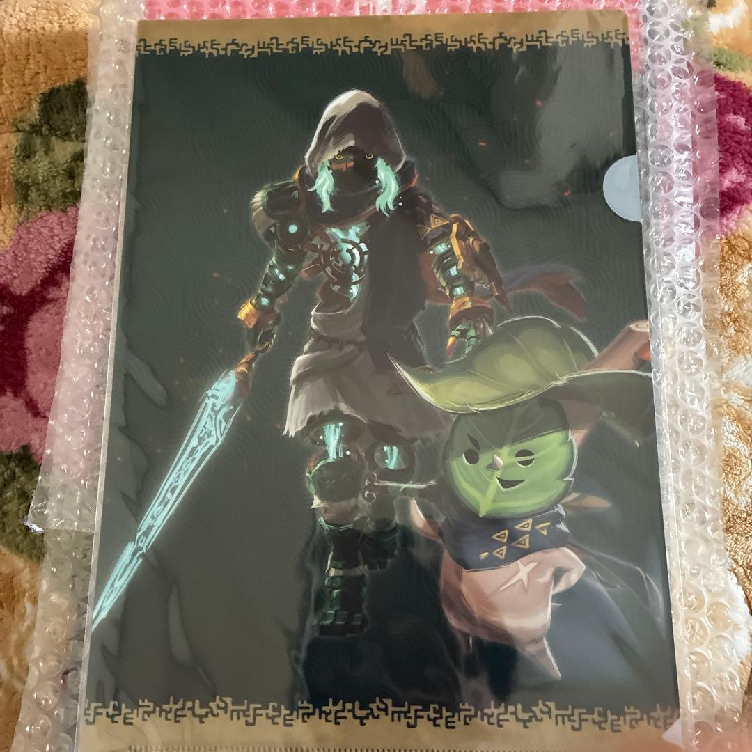 ゼルダ無双 封印戦記 TREASURE BOX グッズのみ　特典クリアファイル付