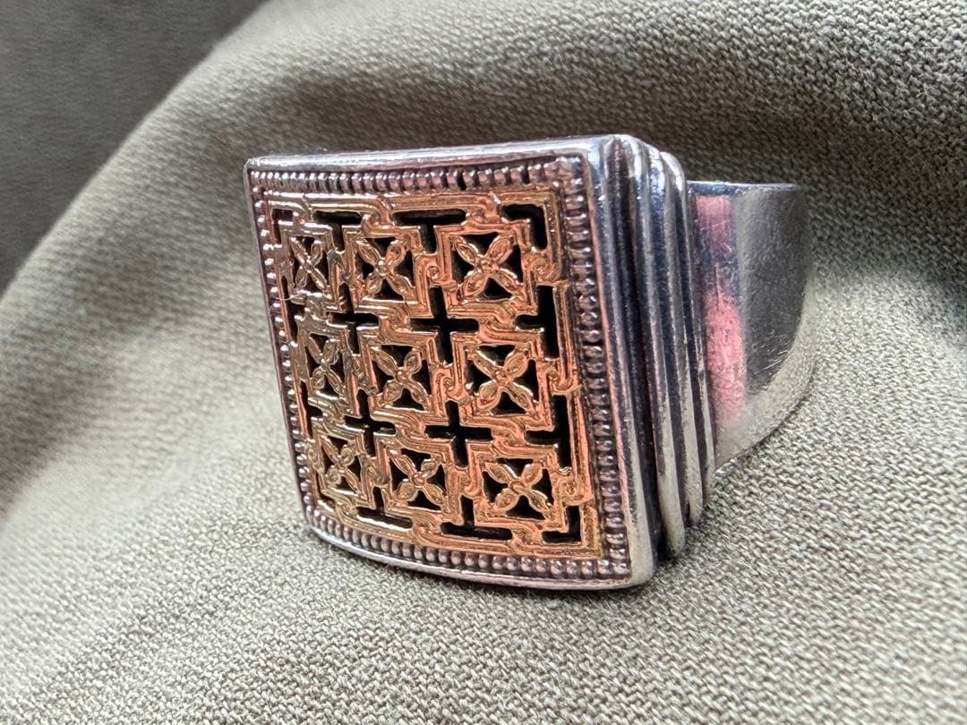 T*e様 Gerochristo 18k×silver925 コンビネーションリ