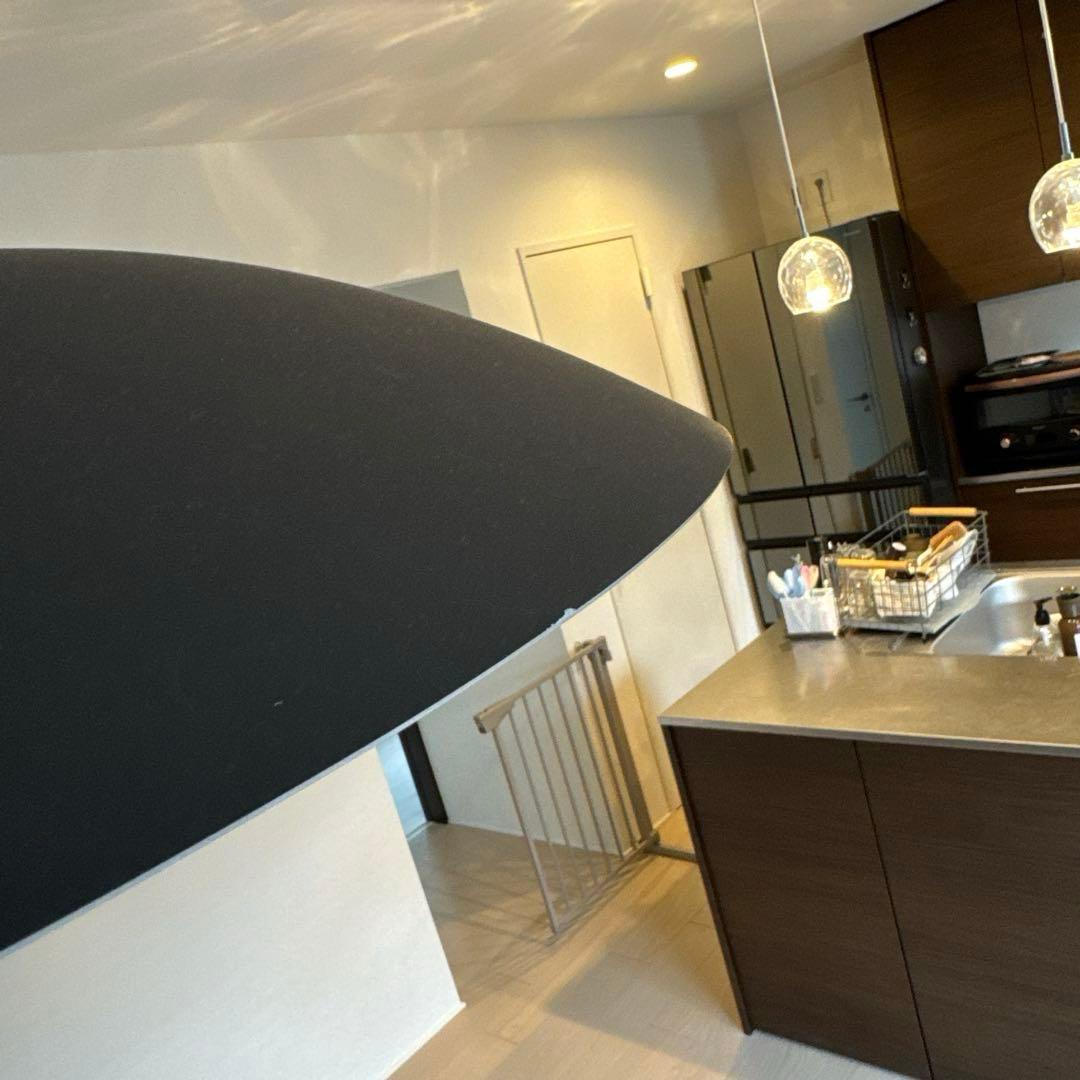 おしゃれ　照明　ペンダントライト 大きめ　グレー　モダン　ダイニング