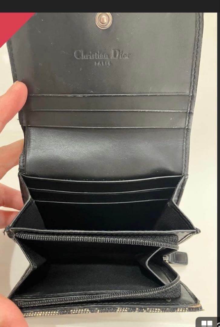 Christian Dior 二つ折り財布 モノグラム