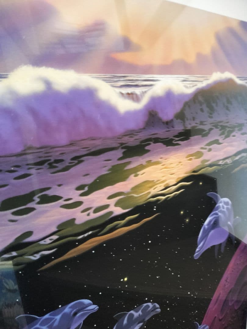 シム・シメール　アート　額