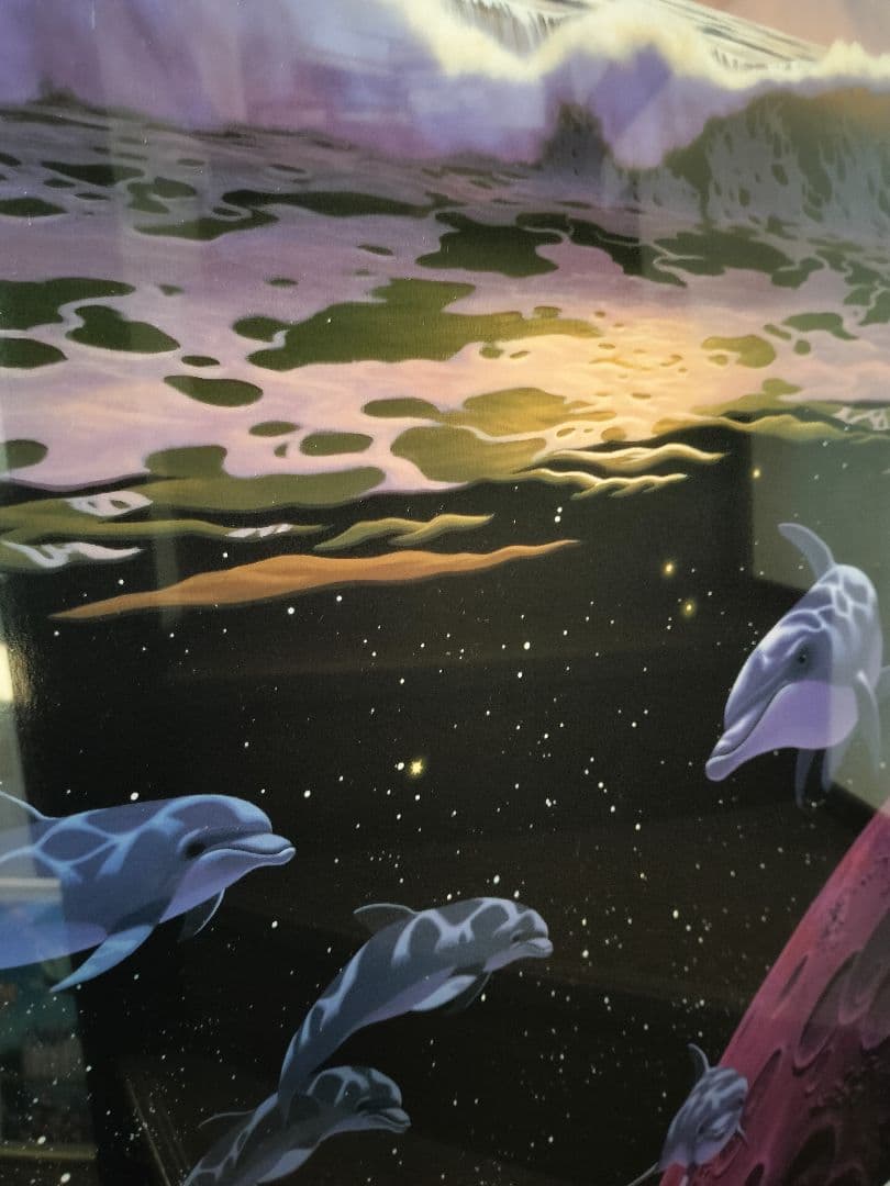 シム・シメール　アート　額