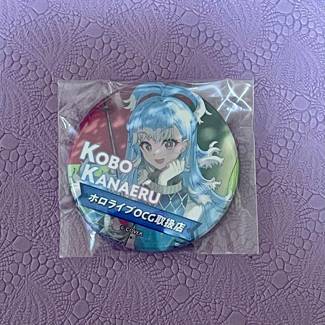 ホロライブ　推しホロメンカップ　缶バッジ　カードゲーム祭　ホロカ　こぼかなえる