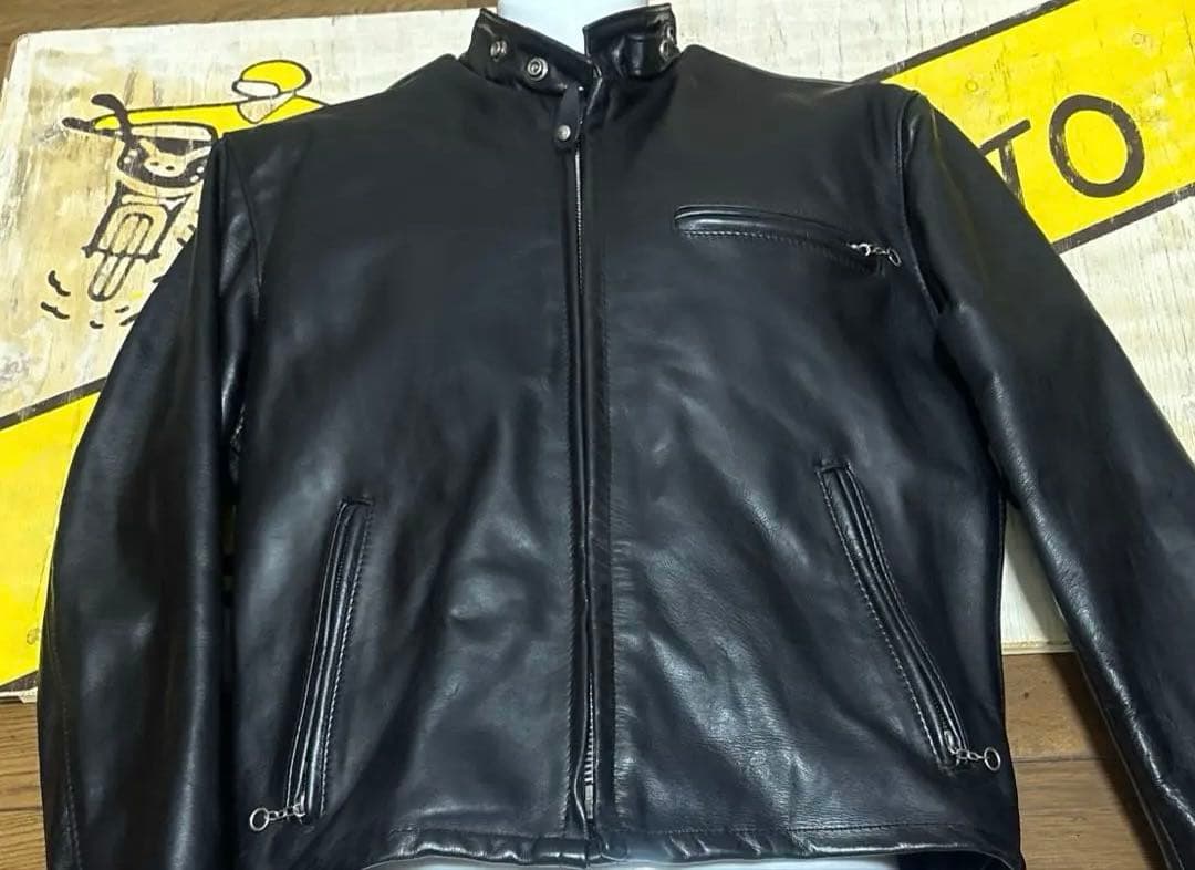 hide 美品‼️schott641 40インチシングルライダース