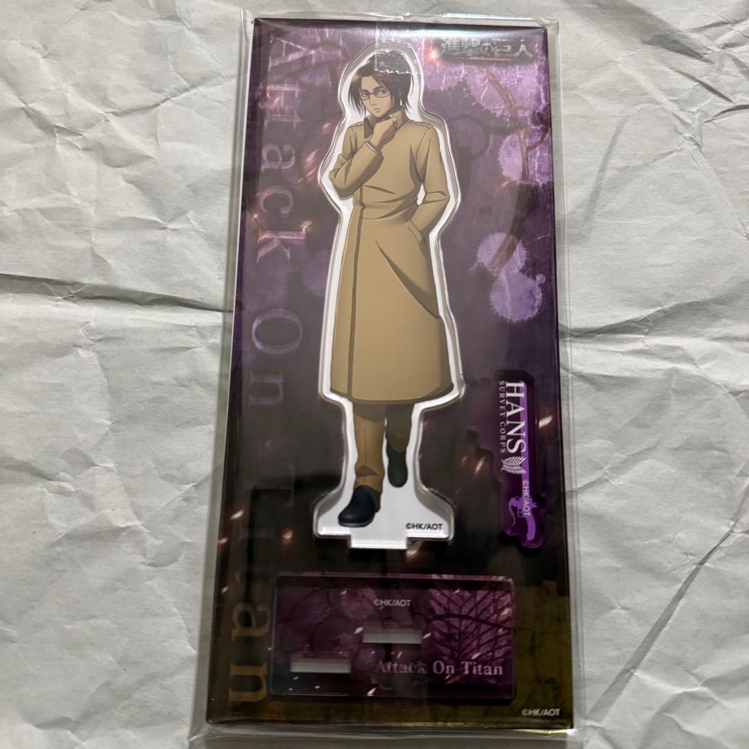 進撃の巨人 ぬいぐるみ マスコット フィギュア キーホルダー 缶バッジ ハンジ