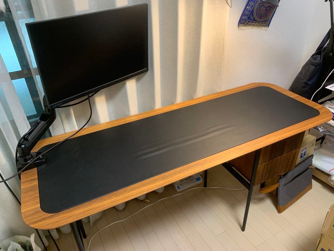 ARMONIA モダンデスク 引き出し付き