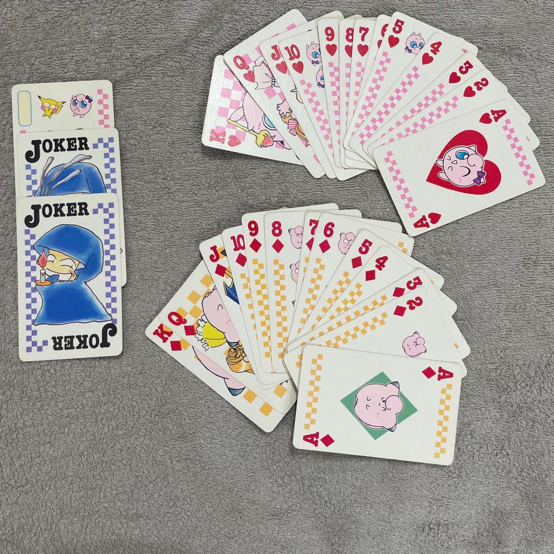 ⭐︎レア⭐︎ポケモンpipipi アドベンチャー　トランプ　ちゃお　付録　ピカチュウ