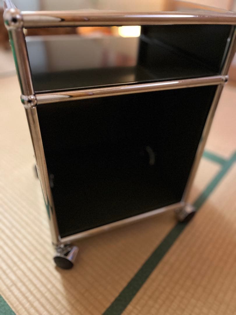 USMハラー サイドボード ドロップダウンドア　オリーブグリーン