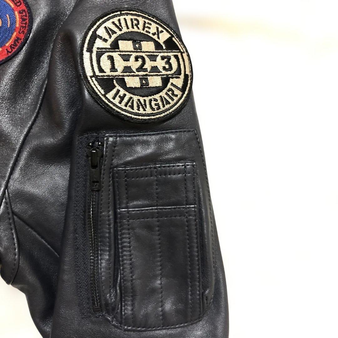 【入手困難】 AVIREX CWU LEATHER レザー　トップガン