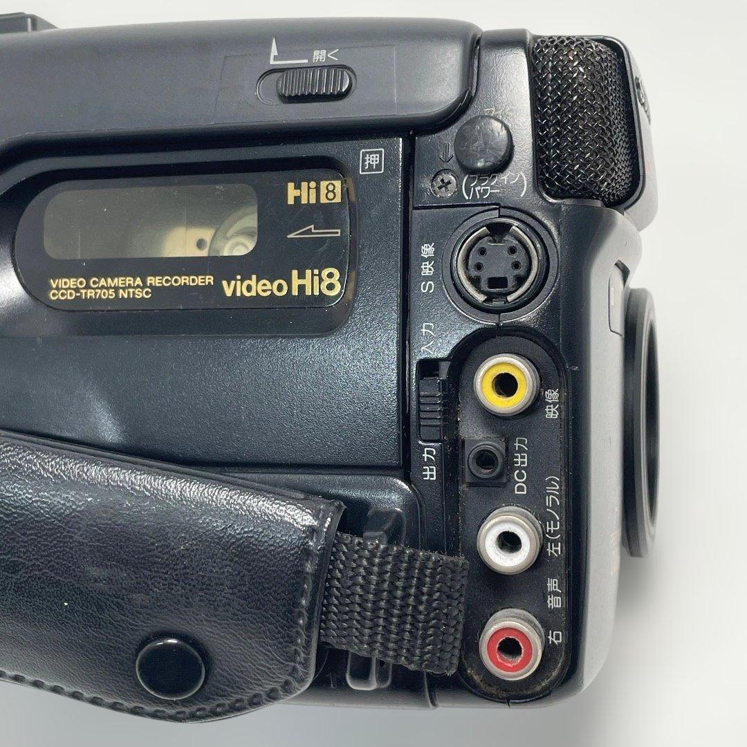 録再OK✨CCD-TR705 SONY Hi8ビデオカメラ 8mm 送料無料