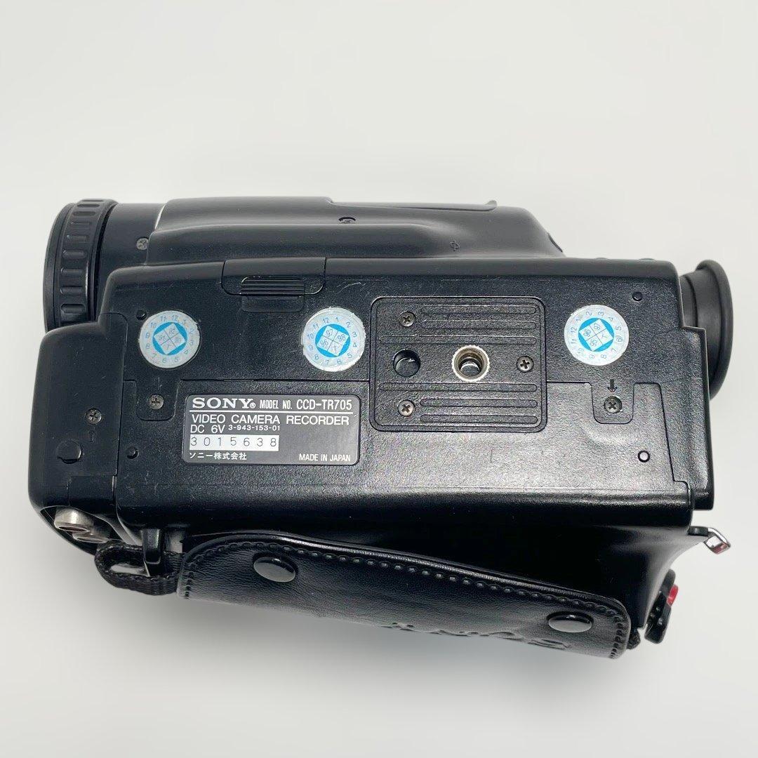 録再OK✨CCD-TR705 SONY Hi8ビデオカメラ 8mm 送料無料