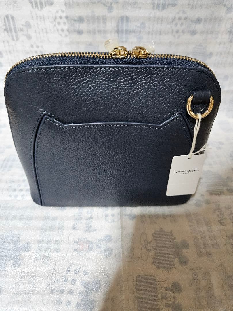 tsumori chisato ネイビー ネコ ショルダーバッグ