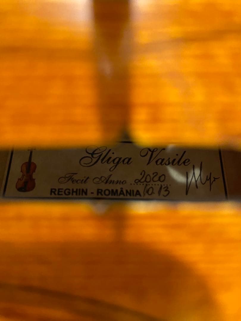 【証明書付き・未使用】　gliga MAESTRO 4/4