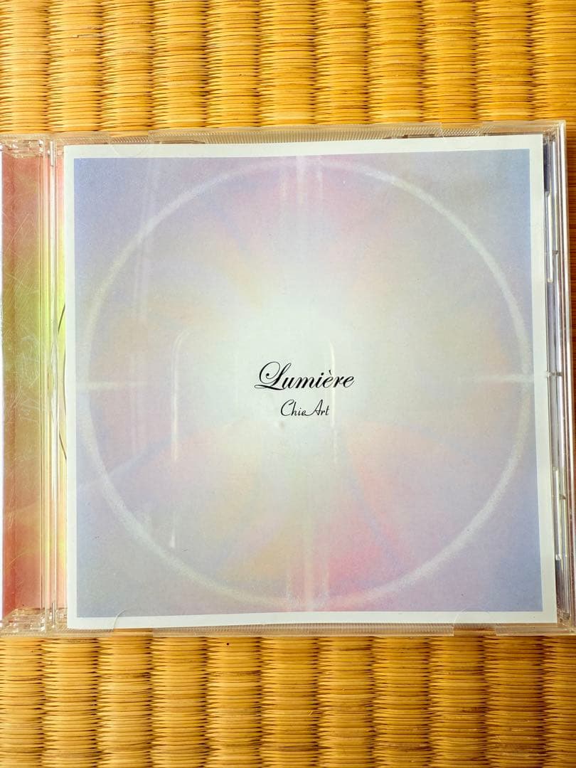 箱付きchieart 作品 版画 「Centering」 CD3枚　4点セット