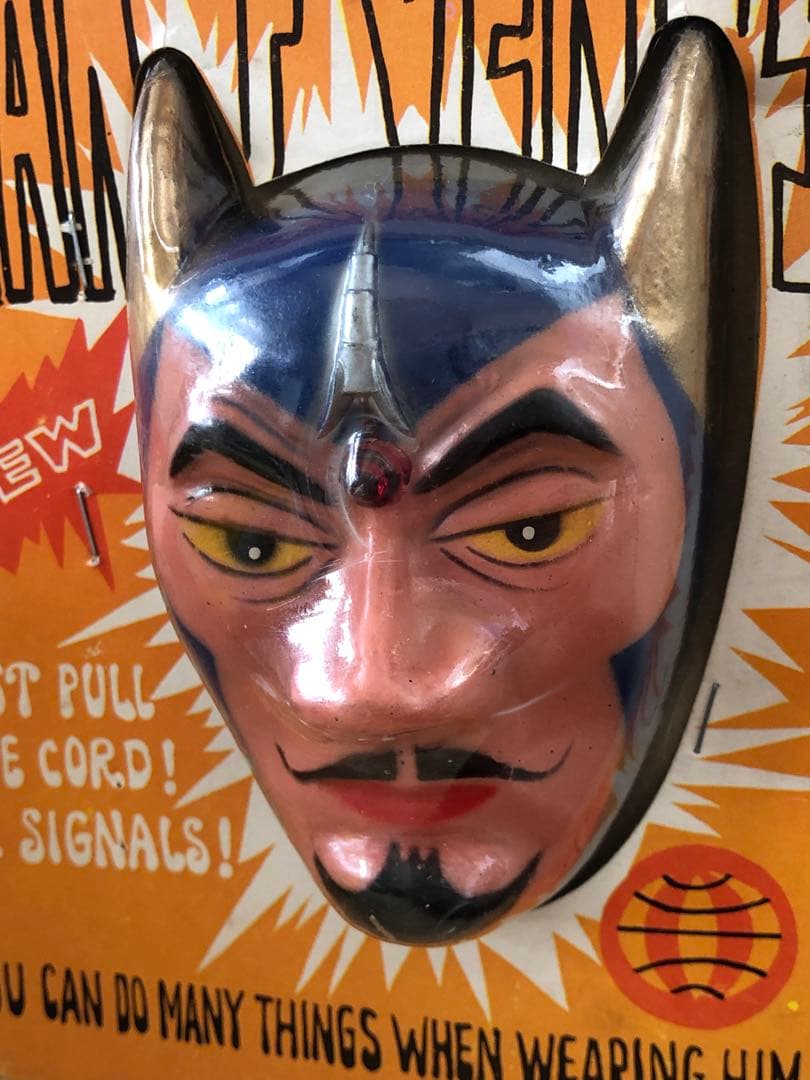 ビンテージ　60s デビル 悪魔　サタン　ミッドセンチュリー アメトイ　レトロ