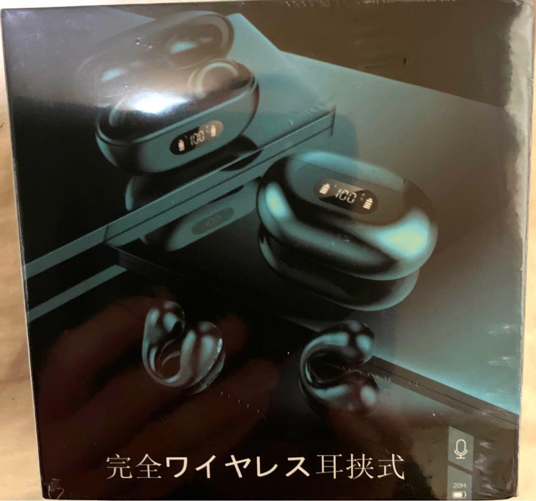 (大人気❗️)GIOMZAT ワイヤレス耳挟みイヤホン　骨伝導　高感度イヤホン