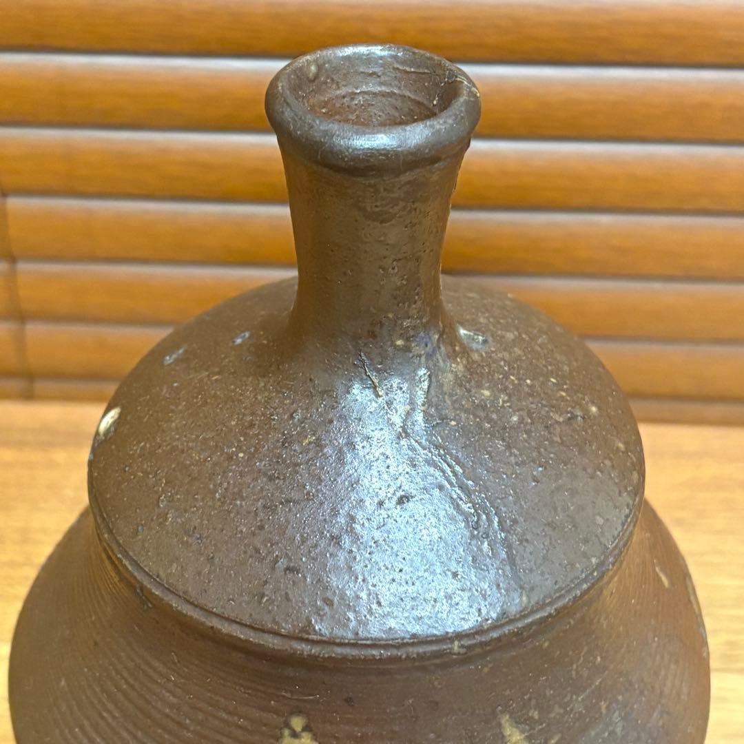 古備前焼　変わり徳利