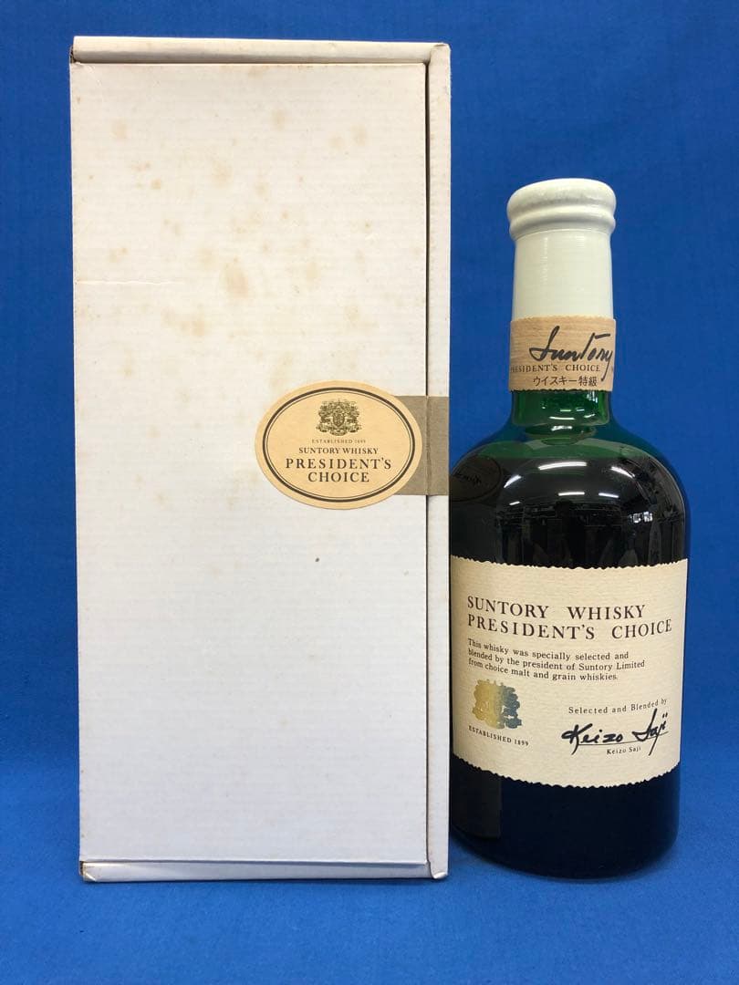 未開栓　サントリー　SUNTORY ウイスキー　プレジデント　チョイス　佐治敬三