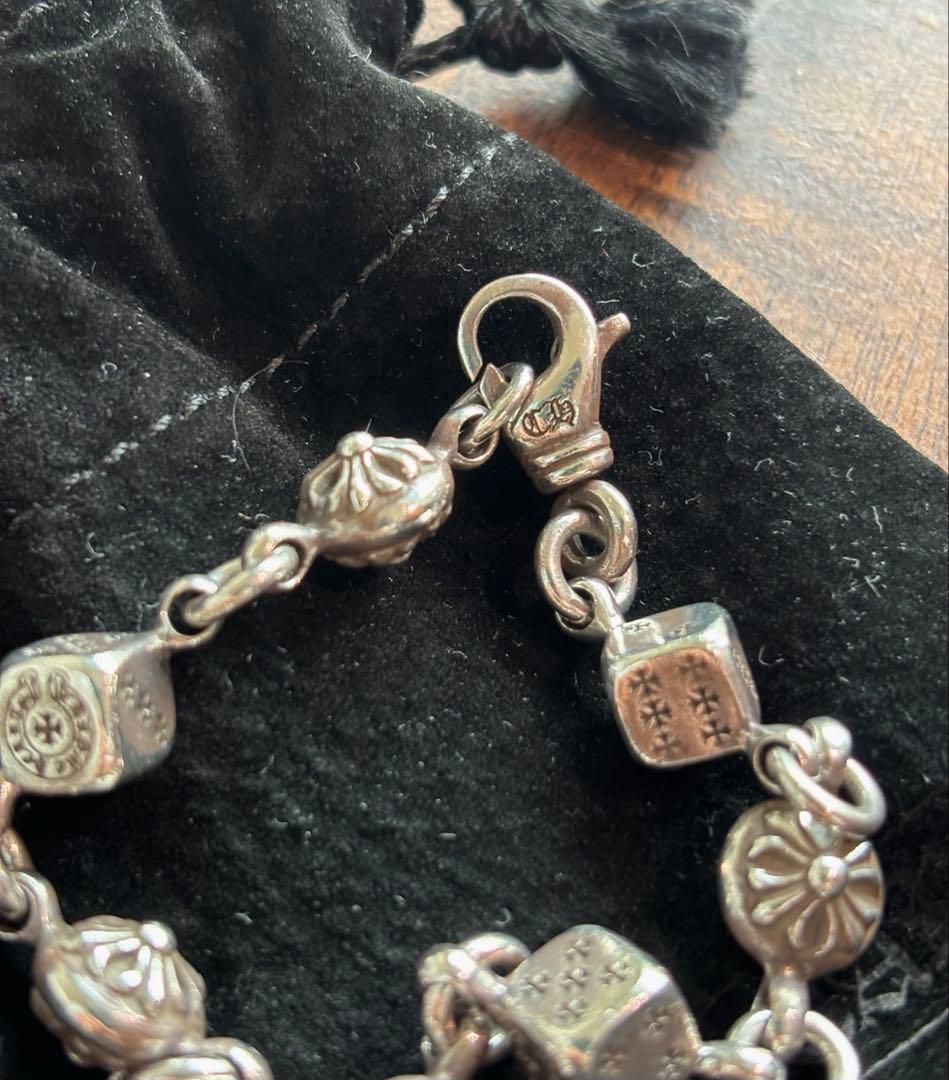 クロムハーツ ダイス クロスボール ブレスレット