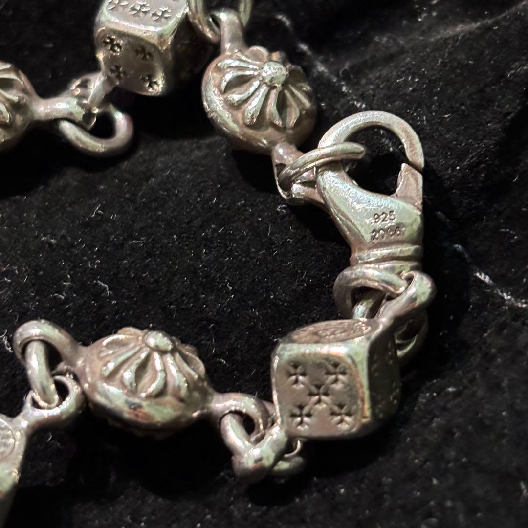 クロムハーツ ダイス クロスボール ブレスレット