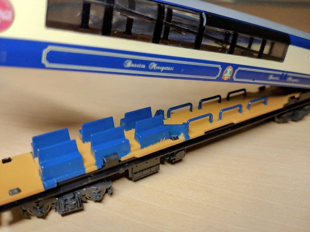 KATO Nゲージ ばんえつ物語号 青客車7両 C57-180号機 ジャンク品
