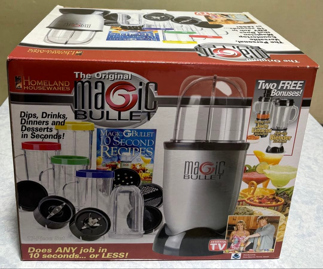 未使用品✧*。Magic Bullet ミルミキサー ジューサー